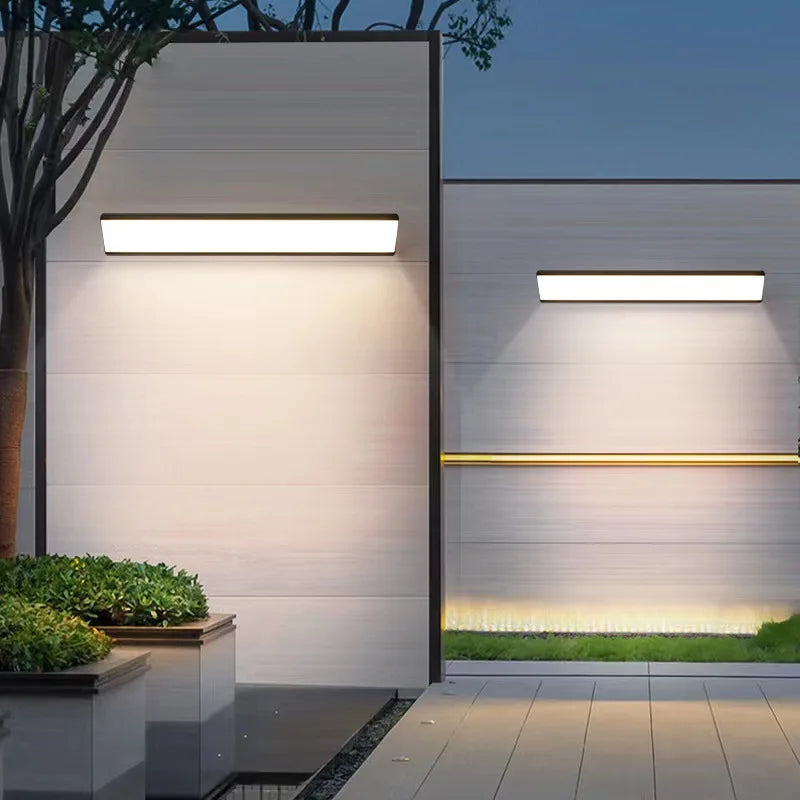 Outdoor LED Wall Light, IP65 Weather Resistant Aluminum Design