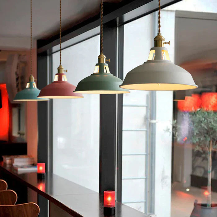 BowLift | Industrial Retro Pendant Lamp - IronGlow