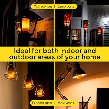 BowLift | LED Flame Effect Light Bulb