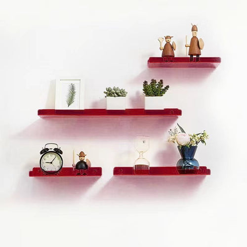 BowLift | Invisible colored wall-mounted floating shelves