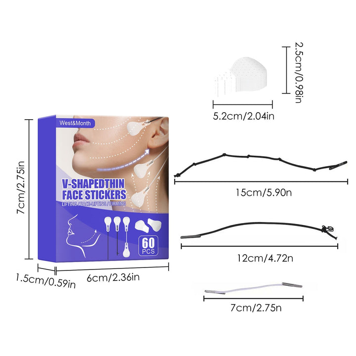 BowLift | Invisible Face Stickers - 60pcs