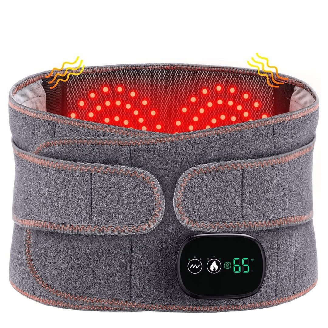 BowLift | Warming Lumbar Support Band with Massage Function – Wireless & Adjustable Heat