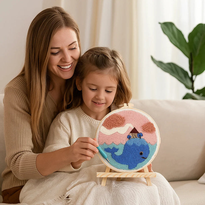 BowLift | Relaxing embroidery set with various designs