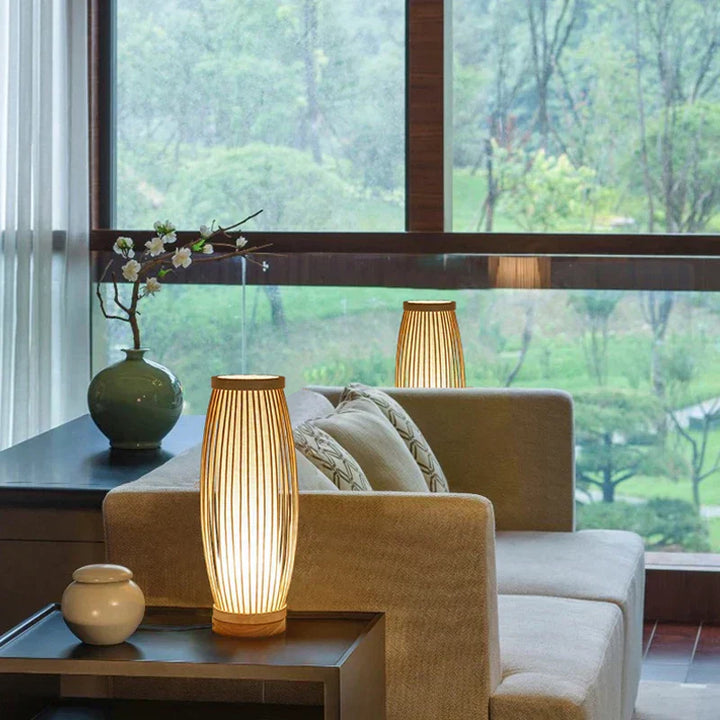 BowLift | KiraLamp – Japanese Style Table Lamp