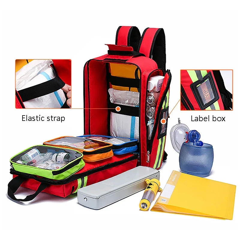 BowLift | Large First Aid and Survival Backpack - RescueReady