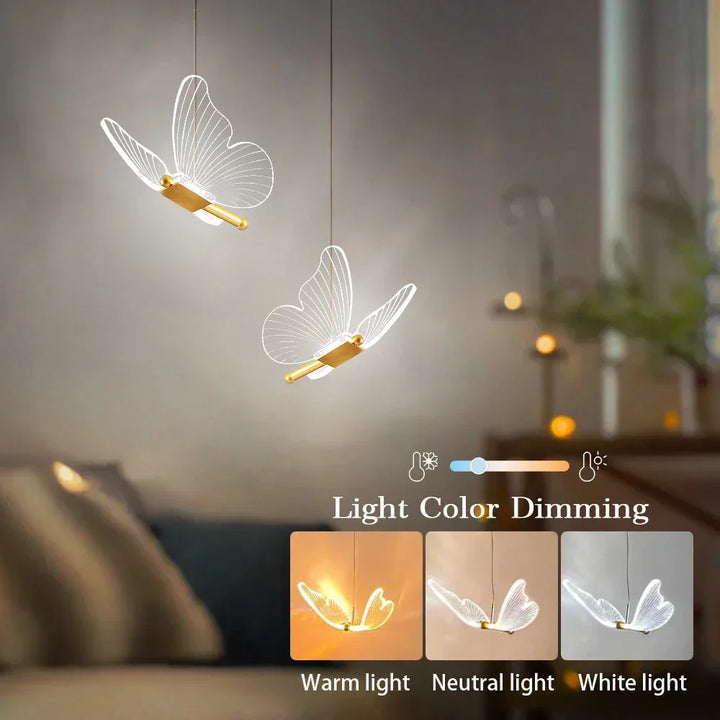 BowLift | LED Butterfly Pendant Lights - ButterLuxe