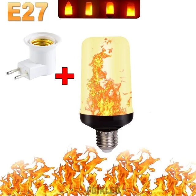 BowLift | LED FLAME LIGHT PARTY LAMP - 4 MODES SIMULATING FIRE