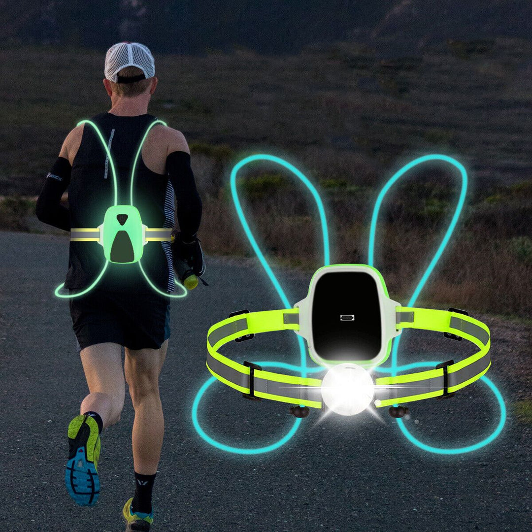 BowLift | LED Safety Vest for Running - ReflectSafe