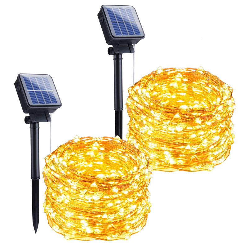 BowLift | Solar string lights for outdoor use | Waterproof solar garden lights