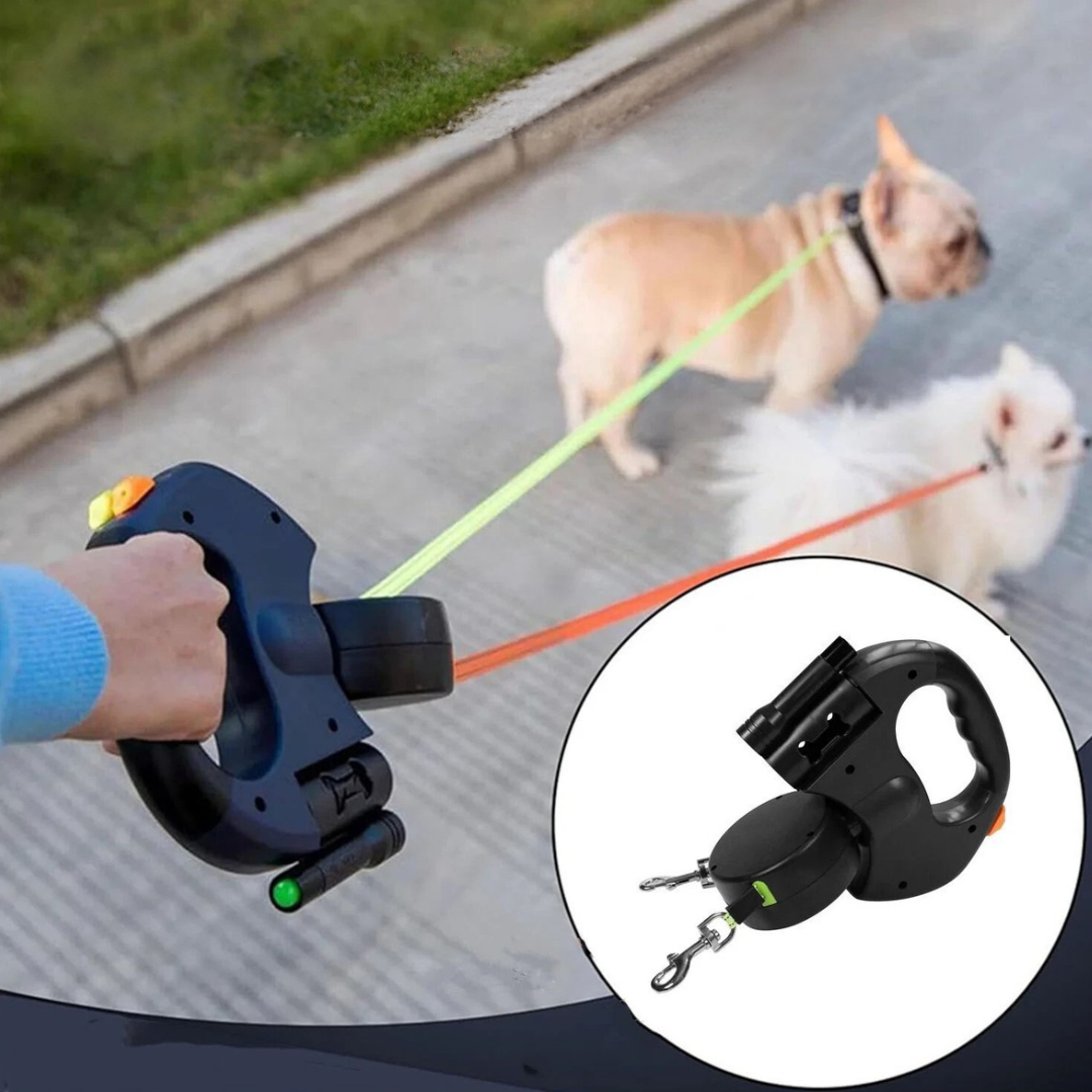 Tangle Free Dual Dog Leash Bowlift