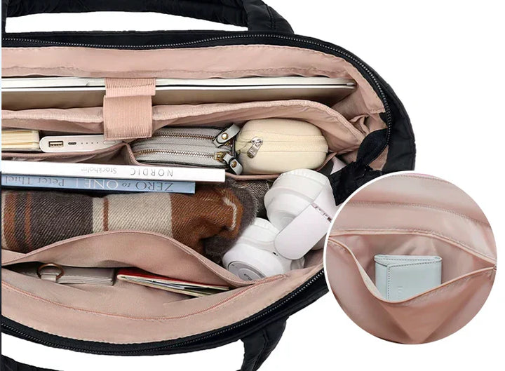 TrendFlex Backpack - Stylish Puffer Backpack for Everyday Bowlift