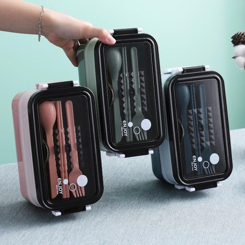 BowLift | Stainless Steel Double Layer Insulated Cutlery Lunch Box