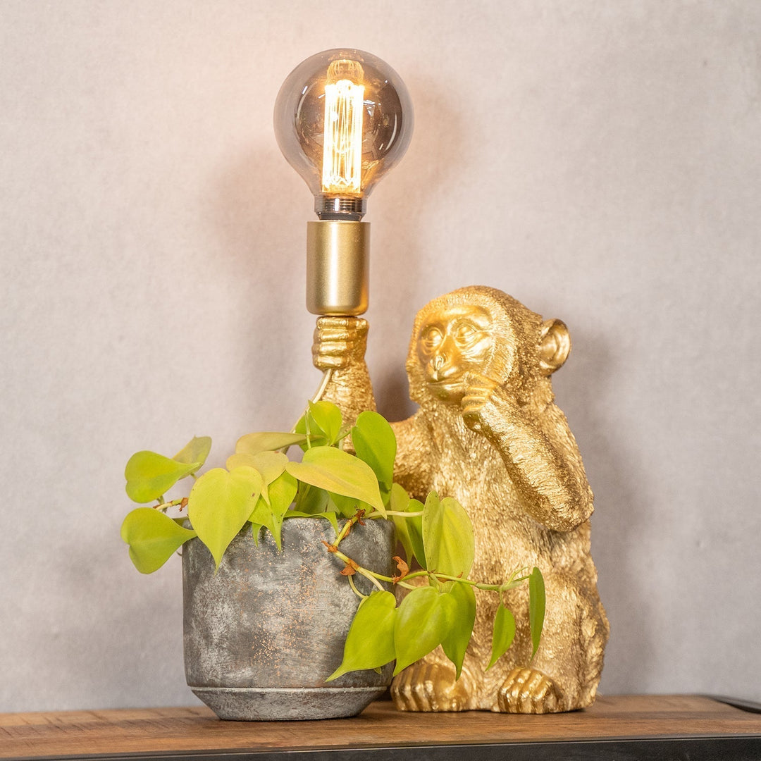 BowLift | Luxe GoldenChimp Table Lamp