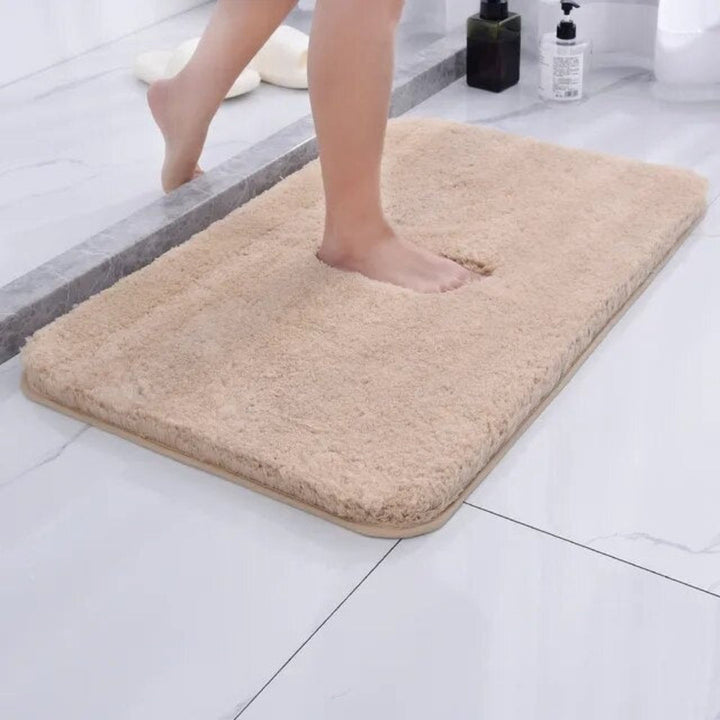 BowLift | Plush Microfiber Bath Mat Non Slip