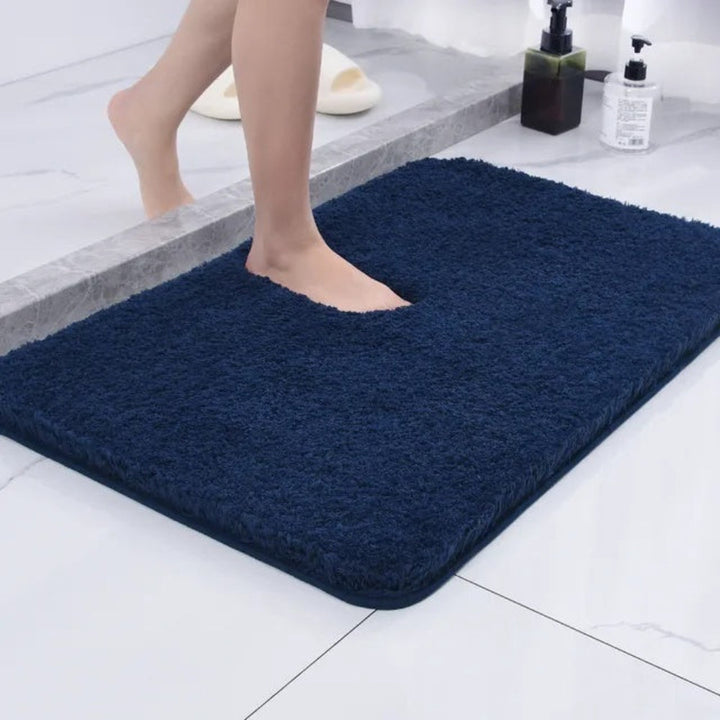 BowLift | Plush Microfiber Bath Mat Non Slip