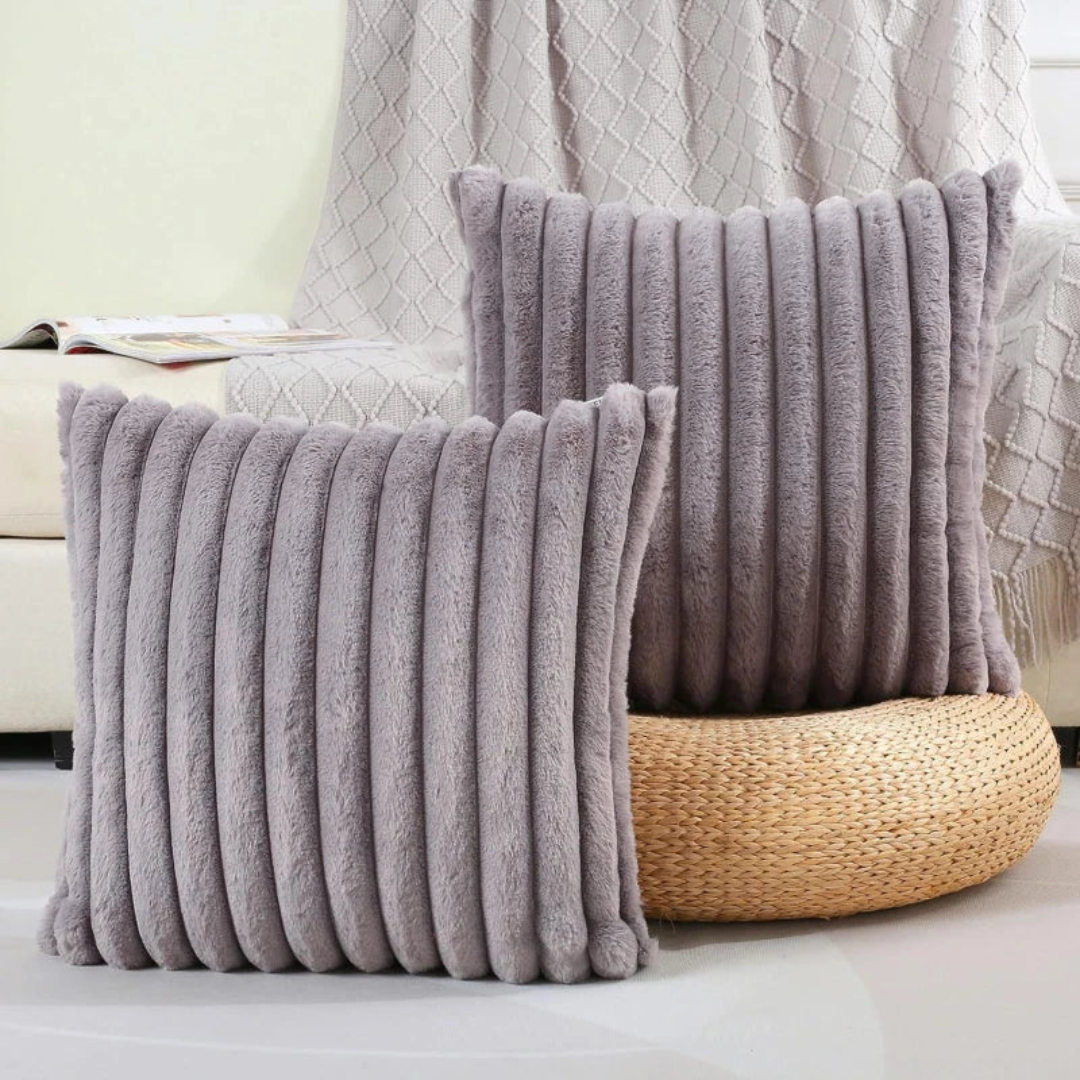 BowLift | Plush Decorative Sofa Cushion Cover