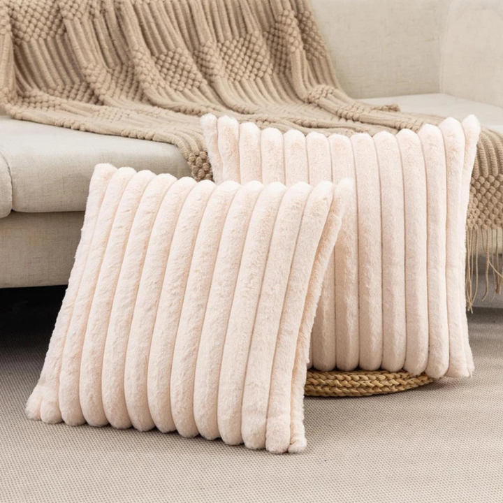 BowLift | Plush Decorative Sofa Cushion Cover