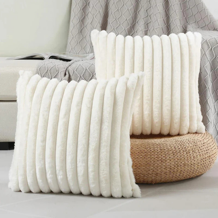 BowLift | Plush Decorative Sofa Cushion Cover