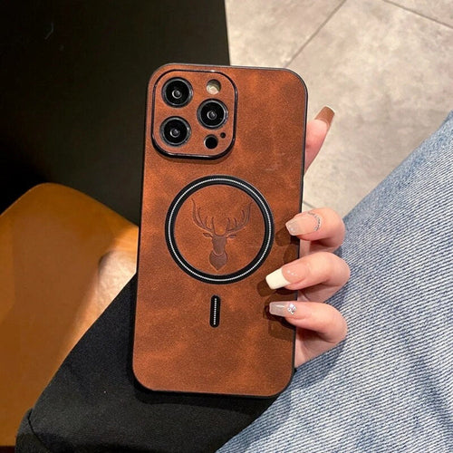 BowLift | Leather Magnetic Protective Phone Case