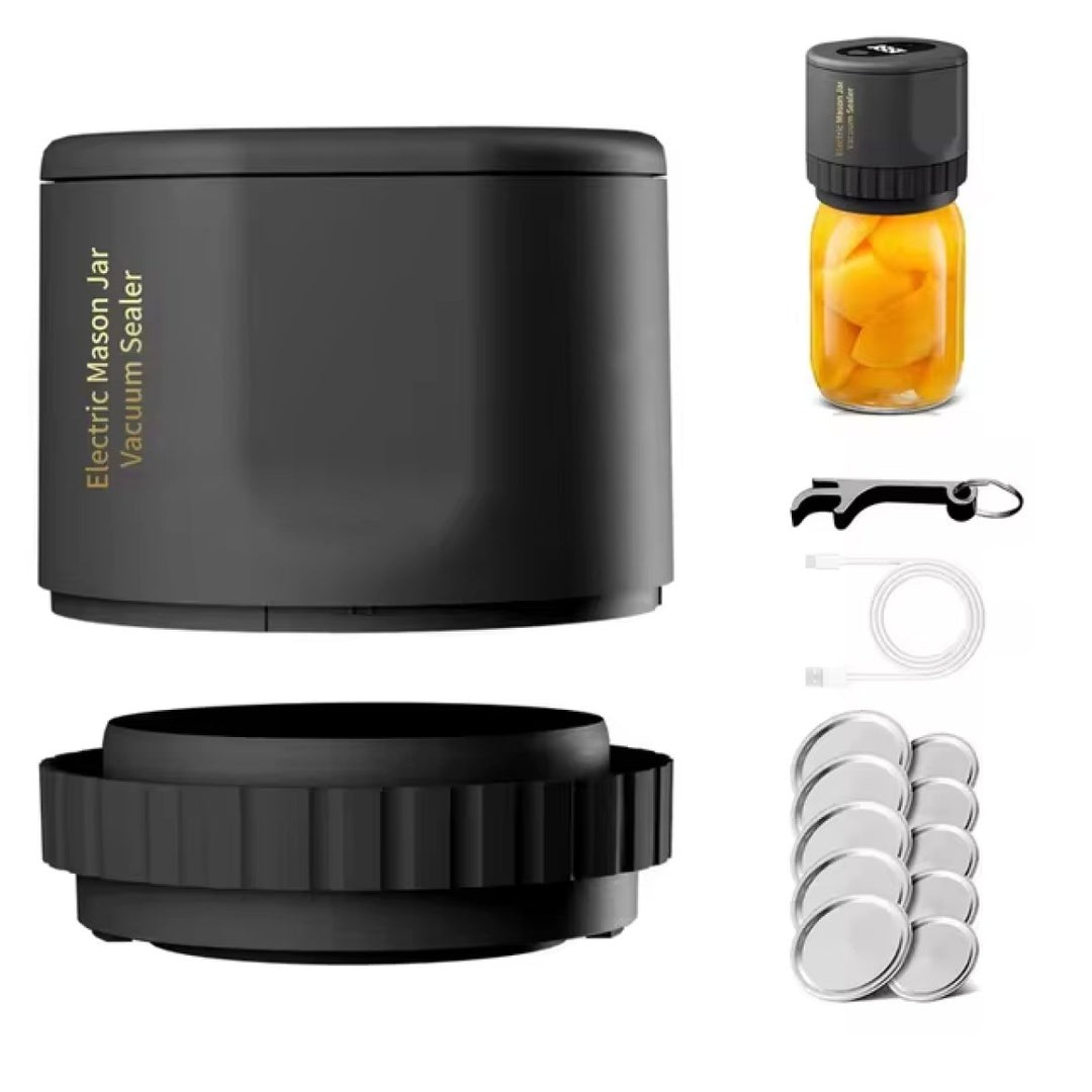 BowLift | Electric Mason Jar Vacuum Sealer Kit