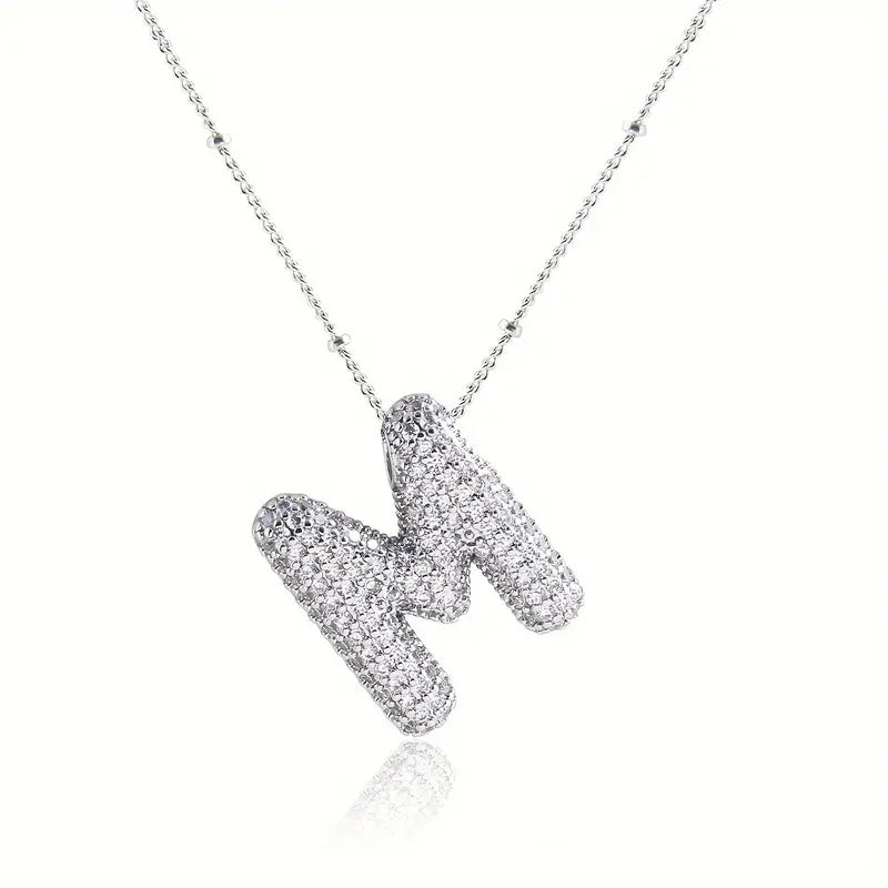 BowLift | Alphabet-Diamond-Pendant-Necklace