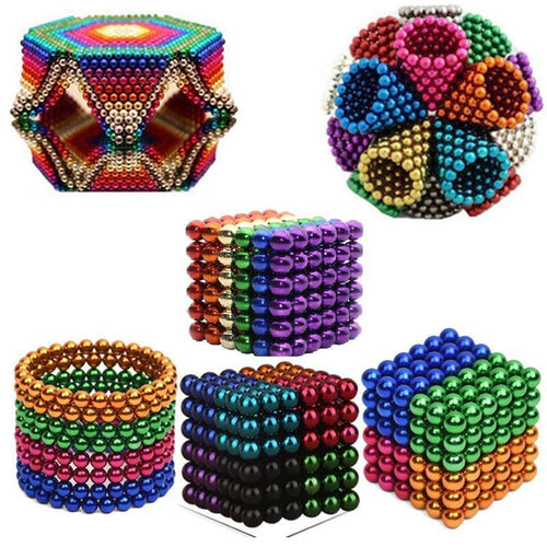 Magnetic Balls for Creative Patterns and Stress Relief