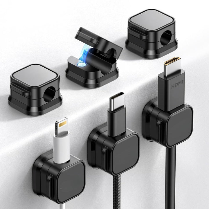 BowLift | MAGNITIDY – Magnetic Cable Organizer for a Clutter-Free Workspace