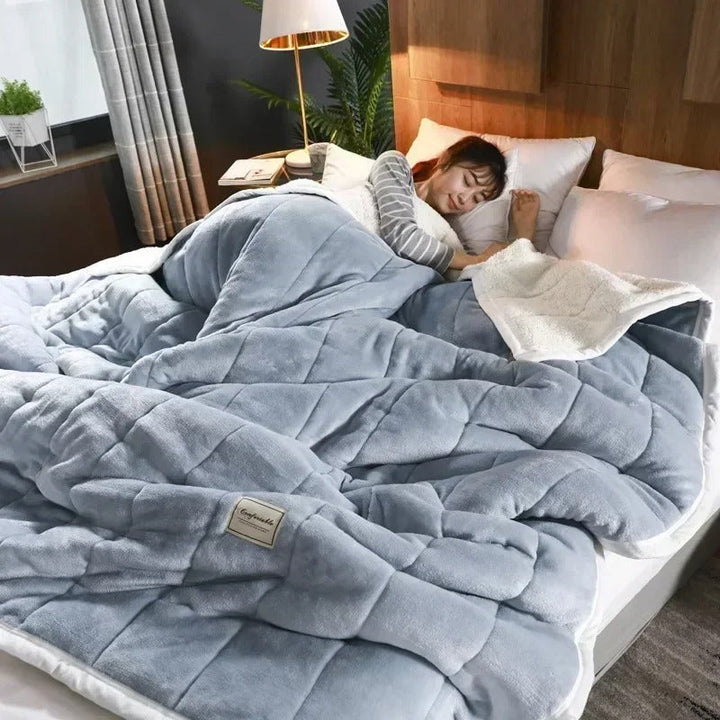 CoralLuxe – Super Soft Blanket for Cold Nights Bowlift