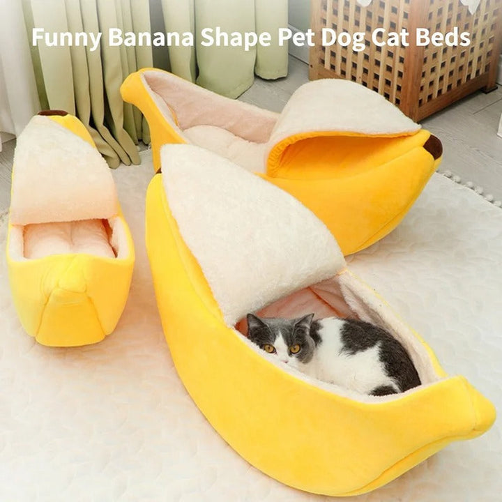 Banana Cat Bed Bowlift