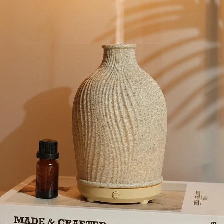 shaped ultrasonic aroma diffuser – Elegant aroma diffuser with soothing LED lighting Bowlift