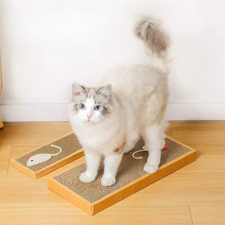 Cat Cardboard Mat Scraper Bowlift