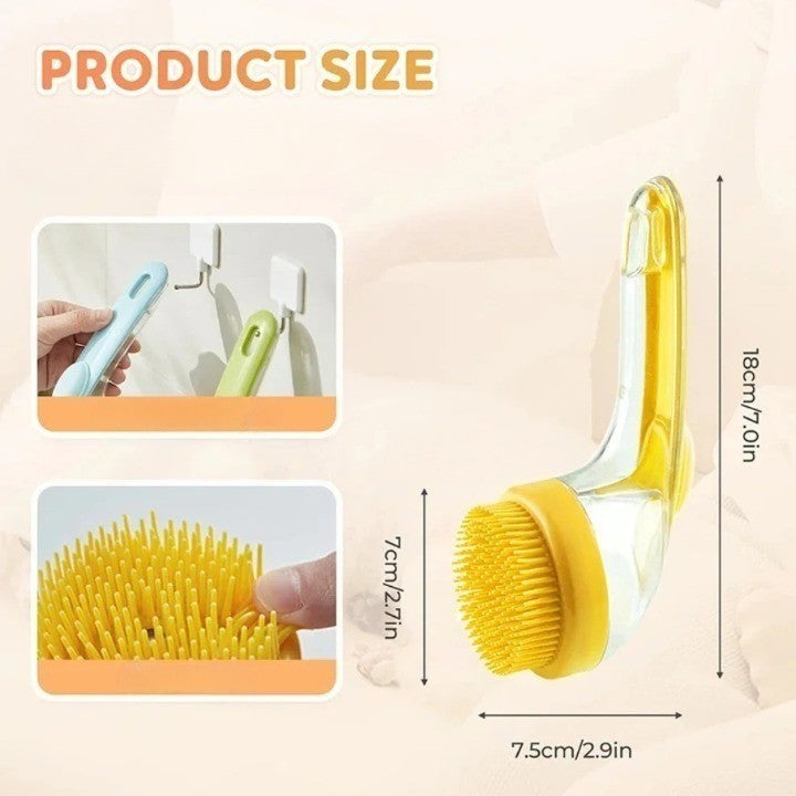 BowLift | Bubbly Cleaner Pet Bath Massage Brush