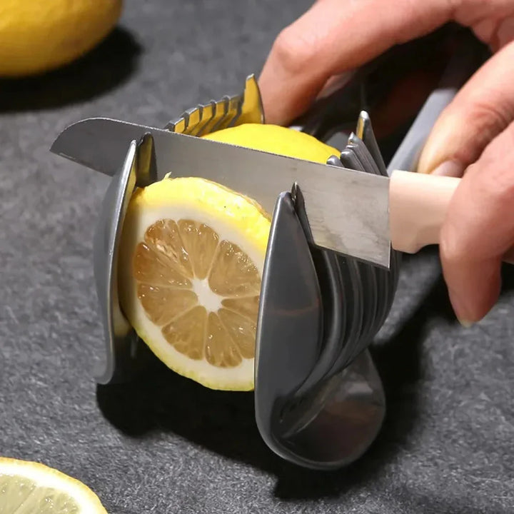 BowLift | Stainless Steel Fruit and Vegetable Cutter – Cutting Aid for Precise Slices