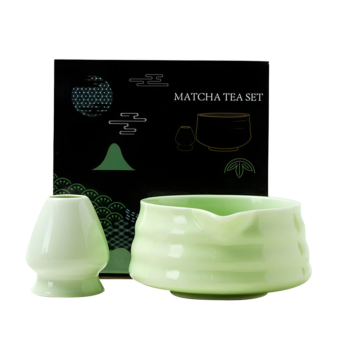 BowLift | Matcha Ceramic Set – Traditional Japanese Tea Set for Relaxing & Mindful Moments