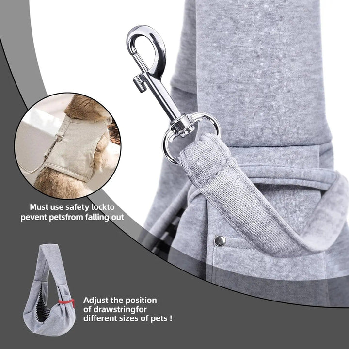 Cotton Comfortable Dog Bag Bowlift