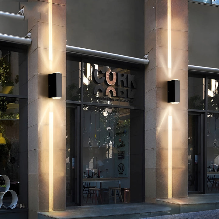 BowLift | LumiBloc LED Wall Light – Stylish & Durable Outdoor Lighting