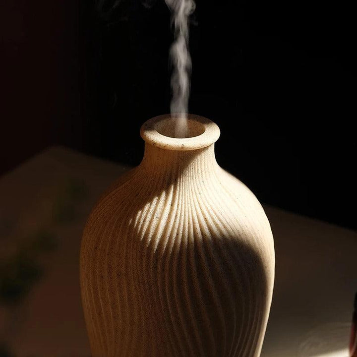 BowLift | VaseMist – Ultrasonic Aroma Diffuser in Modern Vase Design (Resin)