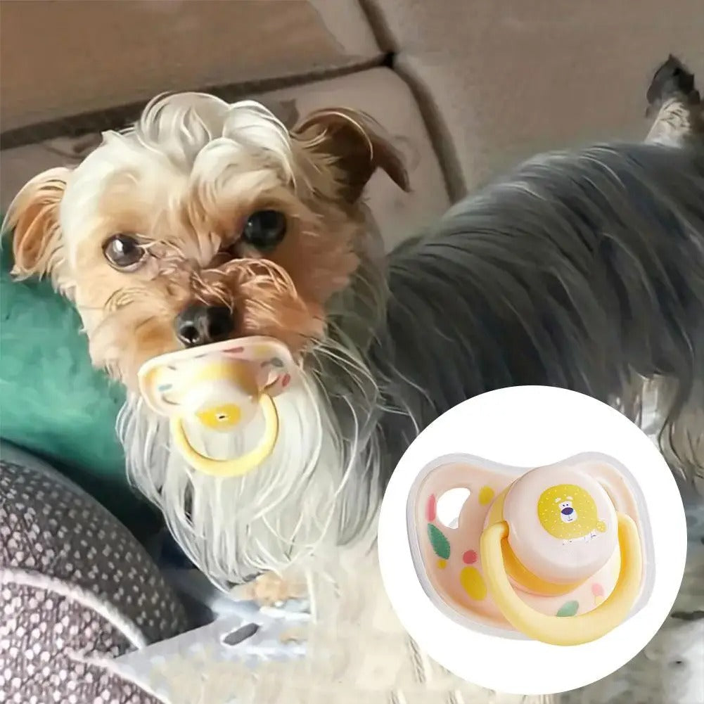 Pet Calming Pacifier Soft Bowlift