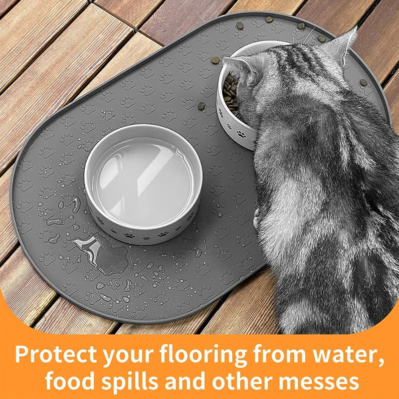 Clean Feast Dog Mat Bowlift