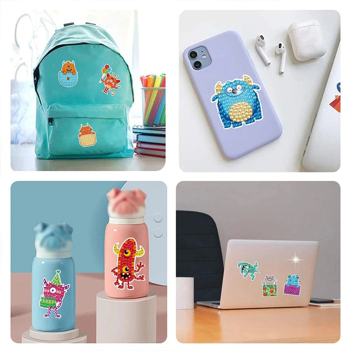 BowLift | Creative Diamond Mosaic Sticker Set - Spark Your Child’s Imagination