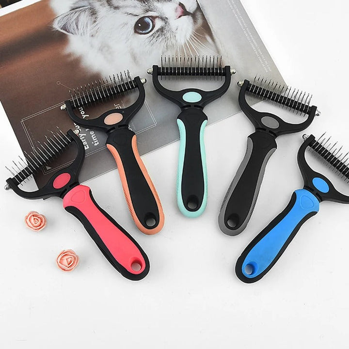Professional Pet Deshedding Brush Bowlift