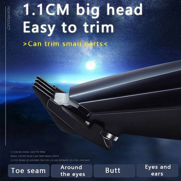 New USB Rechargeable Pet Hair Trimmer Bowlift