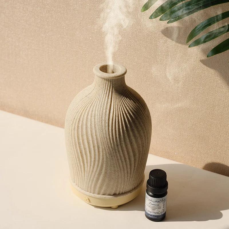 BowLift | BohoBreeze – Ultrasonic Aroma Diffuser & Air Humidifier | Bohemian Vase Design
