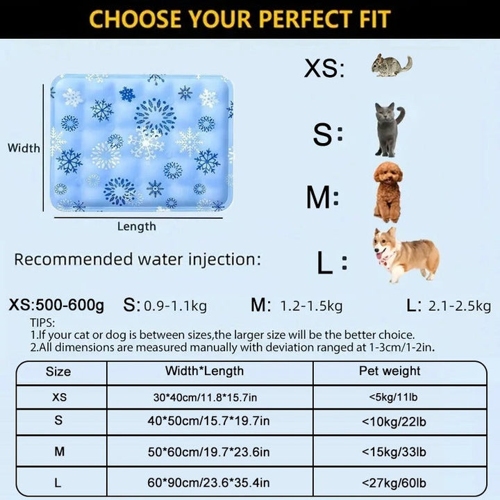 Dog Cooling Mat Bowlift