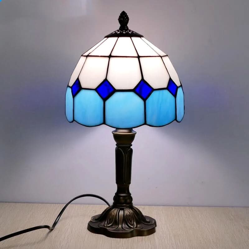 BowLift | Retro Baroque Tiffany Glass LED Table Lamp E27