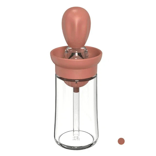 BowLift | Oil dispenser with silicone brush – Precise dosing & Easy application for cooking & grilling