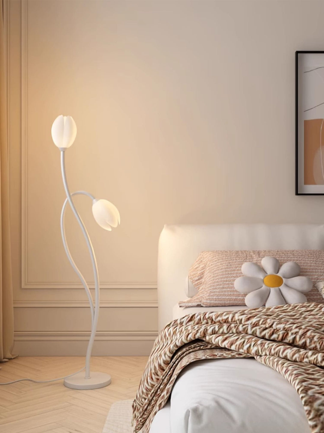 BowLift | Modern Flower Floor Lamp with G9 Socket