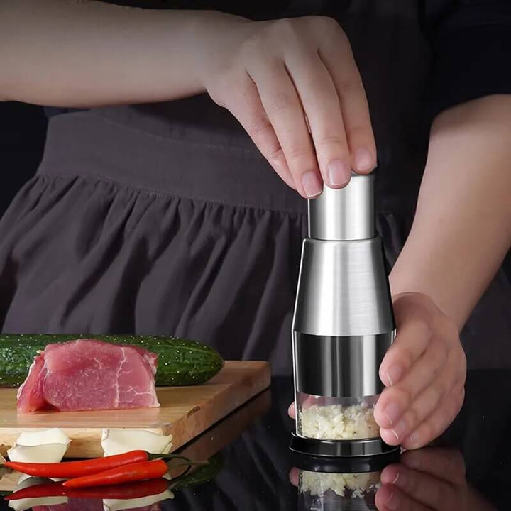 BowLift | ChefChop Pro – Manual Stainless Steel Vegetable Chopper for Fast, Safe & Efficient Food Prep