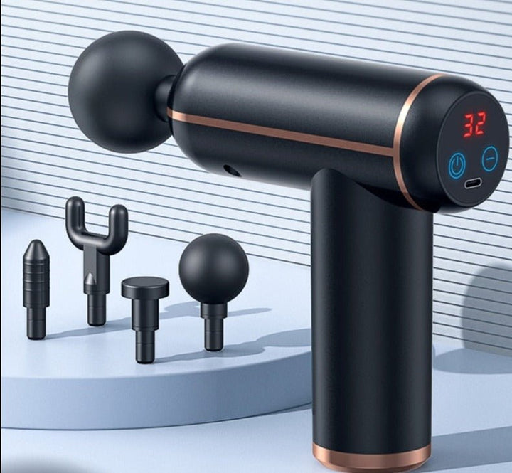BowLift | MassageGun Pro – Deep Tissue Muscle Relief with Adjustable Intensity