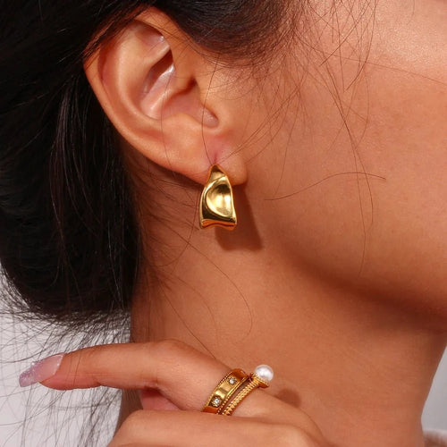 BowLift | Melting Abstract Dainty Earrings